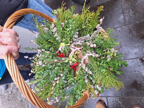 Palmbuschenaktion 2024 / PGR Riefensberg